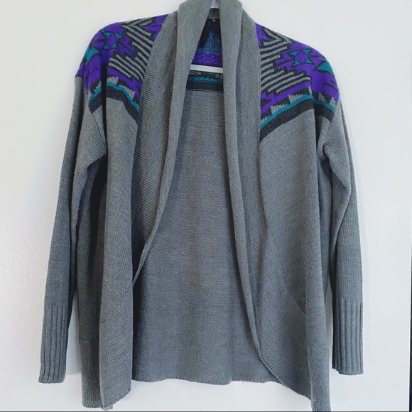 Tribal Detailed Cardigan - Picture 4 of 5